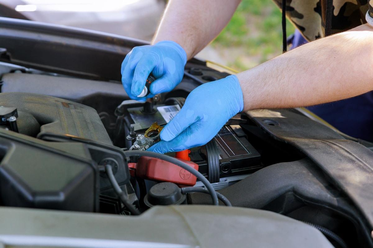 Entretien de batterie voiture